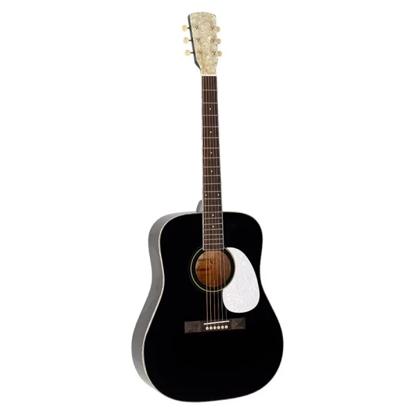 Guitarra Acústica Dread. Richwood tapa abeto macizo negro