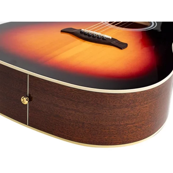 Guitarra Acústica Dread. Richwood tapa abeto macizo sunb - Imagen 5