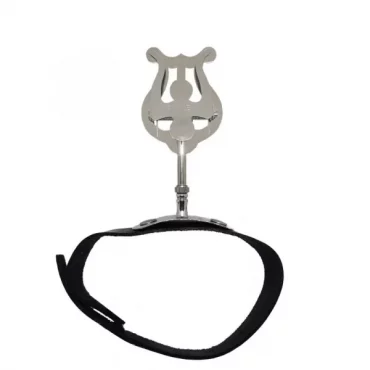 ATRIL SAMBA NIQUEL PARA FLAUTA CON BRAZALETE VELCRO