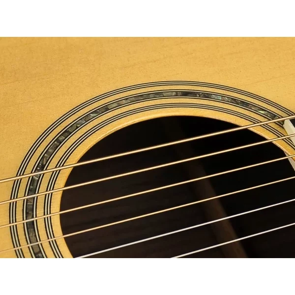 GUITARRA ACÚSTICA RICHWOOD ELECTRIFICADA AUDITORIUM ARTESANA - Imagen 9