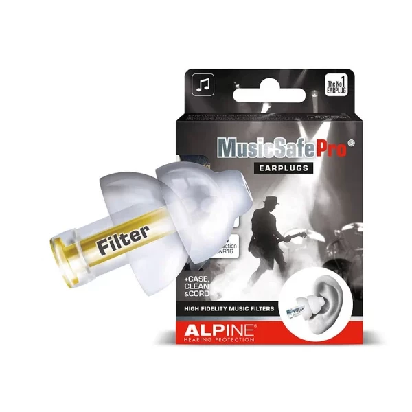 TAPONES OÍDOS MUSICSAFEPRO TRANSPARENTES - Imagen 5