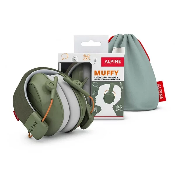 CASCO PROTECCIÓN OÍDOS PARA NIÑOS VERDE - Imagen 4