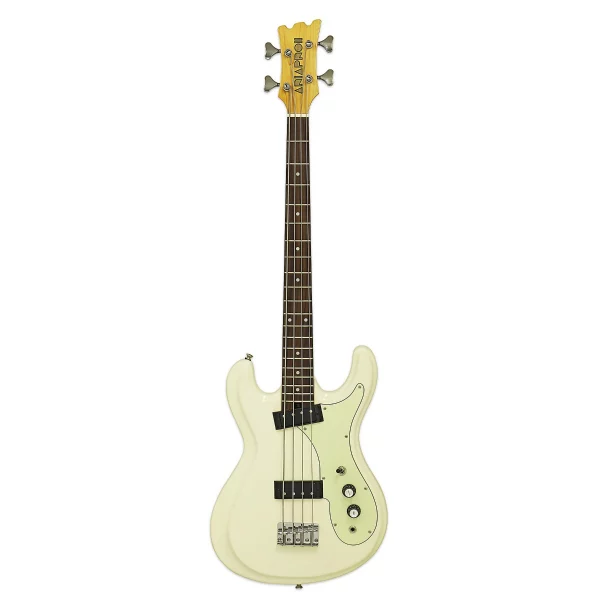 BAJO ELÉCTRICO ARIA DMB-206VW BLANCO
