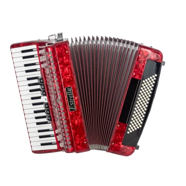 ACORDEÓN ESTRELLA 37/96 ROJO