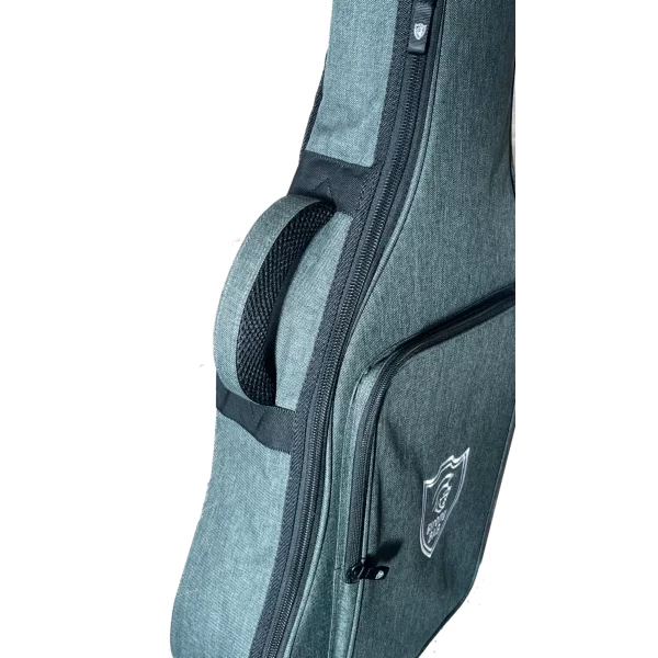 FUNDA STRONGBAG PARA GUITARRA ELÉCTRICA DE 10mm VERDE - Imagen 3