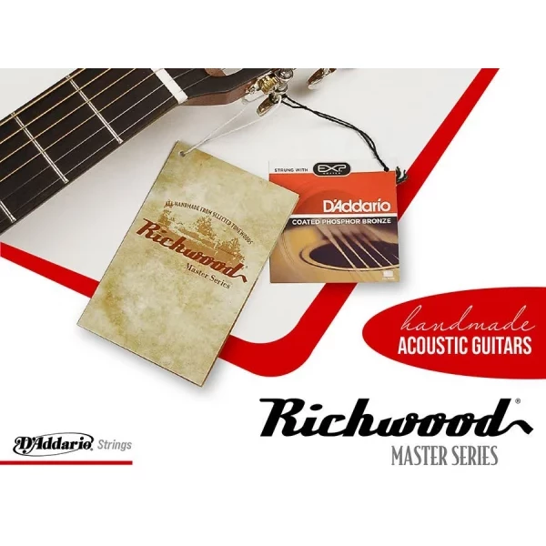 GUITARRA ACÚSTICA RICHWOOD PARLOUR ARTESANA - Imagen 7
