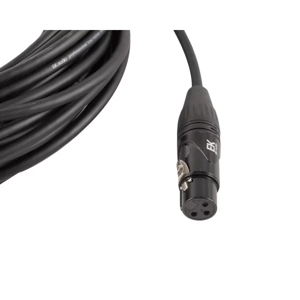 CABLE EK AUDIO PARA MICRÓFONO XLR - XLR 20 M - Imagen 3