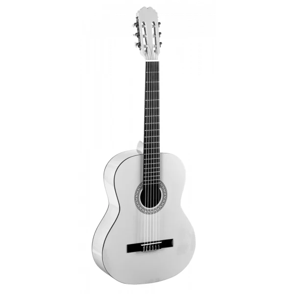 GUITARRA CLÁSICA ROCIO C7 (1/2) CADETE 85 CMS BLANCA