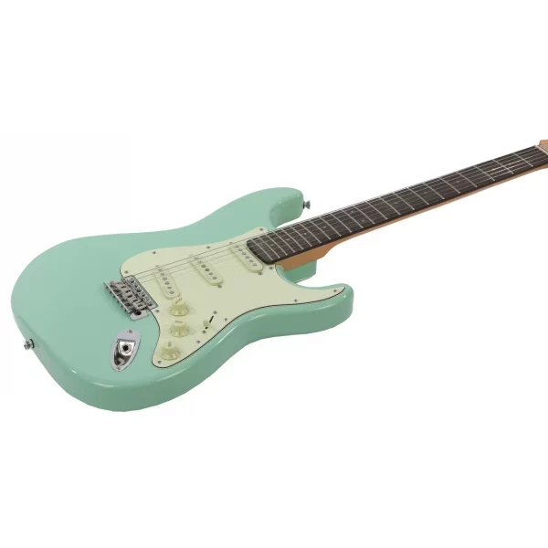 GUITARRA ELÉCTRICA PRODIPE SERIE ST80-MA STRATOCASTER SURF GREEN - Imagen 3