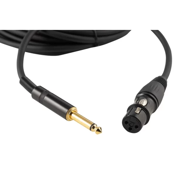 CABLE TGI PARA MICRÓFONO JACK-XLR HEMBRA 6M - Imagen 3