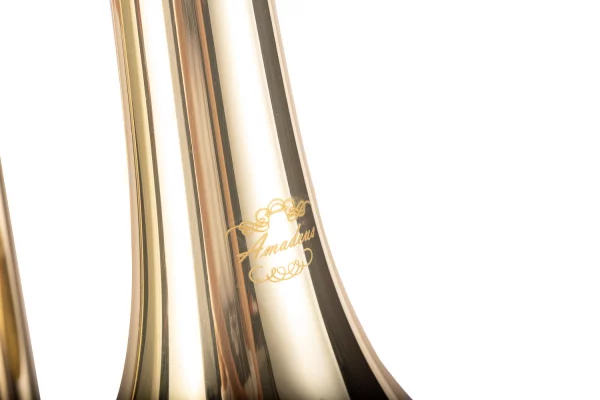 TROMBÓN AMADEUS TENOR LACADO TUBO ANCHO SIB - Imagen 5