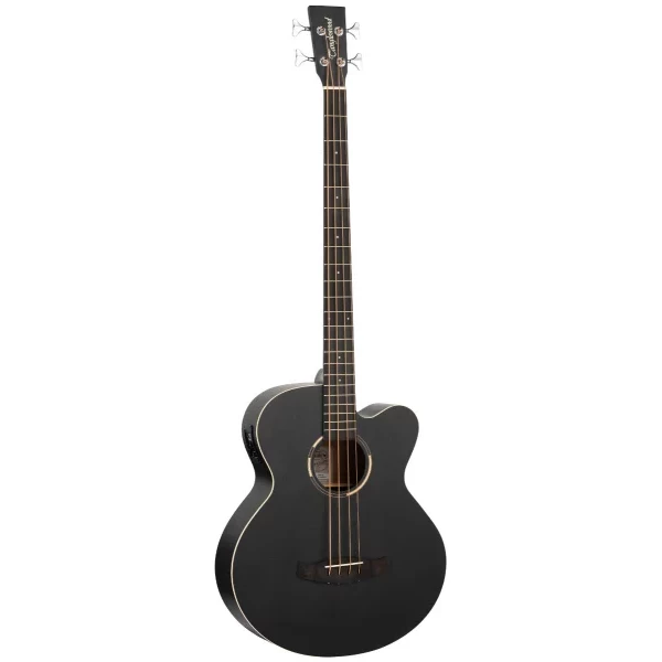 BAJO ACÚSTICO SUPER JUMBO CON CUTAWAY SERIE BLACK BIRD