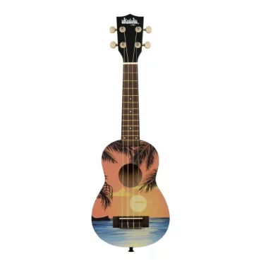 UKELELE SOPRANO SERIE UKADELIC GRAPHIC TOP