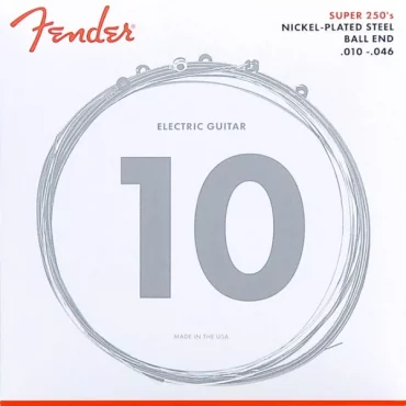 JUEGO DE CUERDAS FENDER PARA GUITARRA ELÉCTRICA NÍQUEL REGULAR