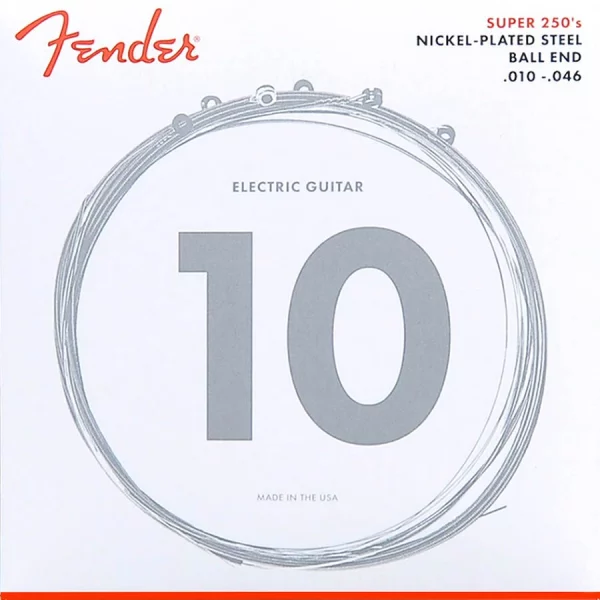 JUEGO DE CUERDAS FENDER PARA GUITARRA ELÉCTRICA NÍQUEL REGULAR