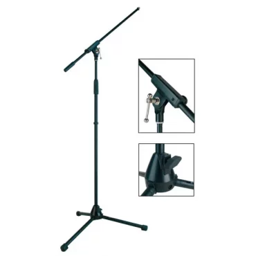 SOPORTE MICRÓFONO BOSTON SERIE STAGE PRO CON BRAZO MAX 165 CM