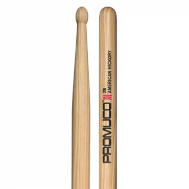 BAQUETAS PROMUCO PREMIUM HICKORY (NOGAL) 2B