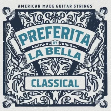 JUEGO DE CUERDAS LA BELLA PARA GUITARRA CLÁSICA PREFERITA® 1P