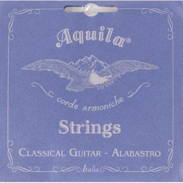 JUEGO DE CUERDAS AQUILA PARA GUITARRA CLÁSICA 20C ALABASTRO TENSIÓN SUPERIOR