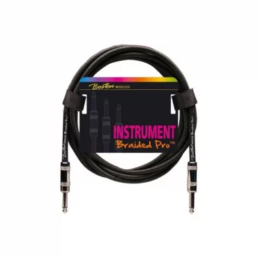 Cable Boston negro 2 jacks 3m