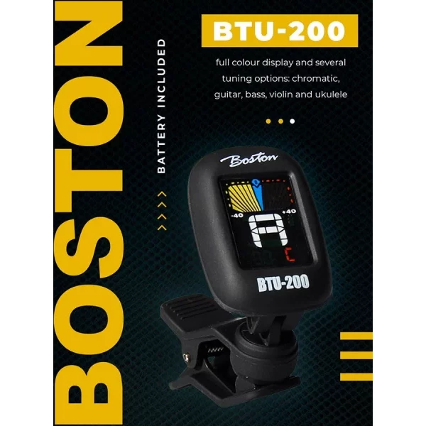 AFINADOR BOSTON CROMÁTICO DE CLIP (TAMBIEN G+B+U+V) - Imagen 4