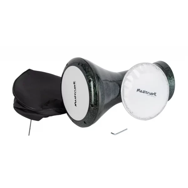 DARBUKA MARTELEADA MASTERWORK VERDE 400V - Imagen 3