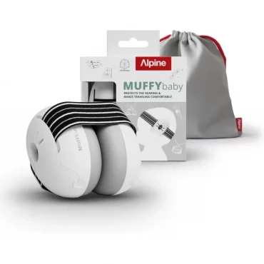 CASCOS PROTECCIÓN RUIDOS MUFFY BABY NEGRO
