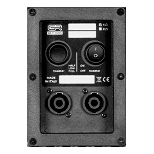 CABINA PASIVA DE FIBRA DE CARBONO PARA BAJO 350W