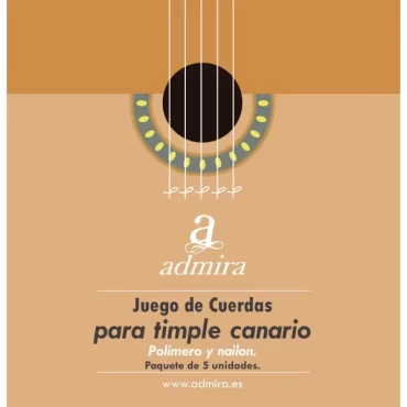JUEGO DE CUERDAS ADMIRA PARA TIMPLE SOPRANO