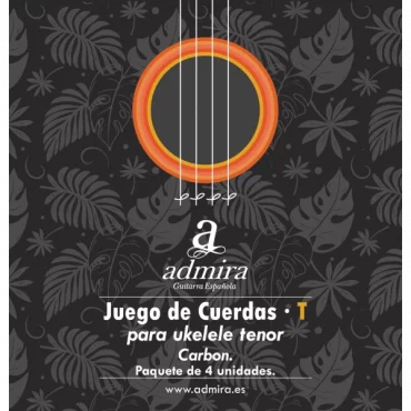 JUEGO DE CUERDAS ADMIRA PARA UKELELE TENOR CA500UKCT CARBON