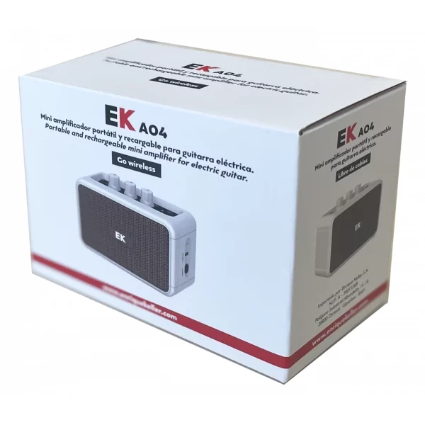 AMPLIFICADOR EK RECARGABLE CON BLUETOOTH - Imagen 4