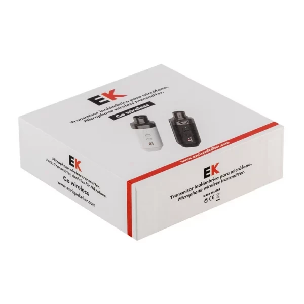 SISTEMA EK INALÁMBRICO TRANSMISOR/RECEPTOR PARA MICRÓFONO - Imagen 4