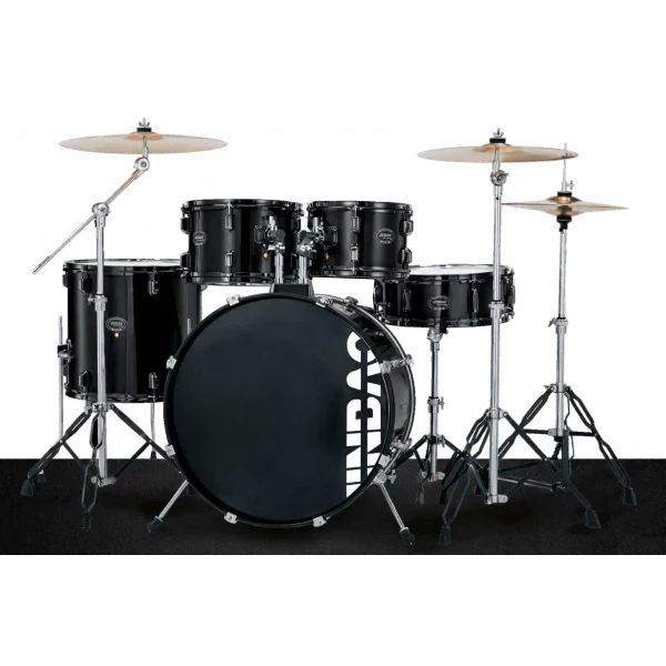 BATERÍA JINBAO BOMBO DE 20" NEGRO METALIZADO