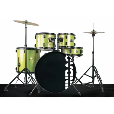 BATERÍA JINBAO BOMBO DE 22" VERDE