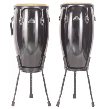 CONGAS JINBAO JBSH3BK NEGRAS 11 3/4" + 12 1/2"