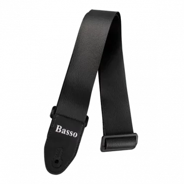 CORREA BASSO PARA GUITARRA Y BAJO SERIE BÁSICA NEGRA 5 CM