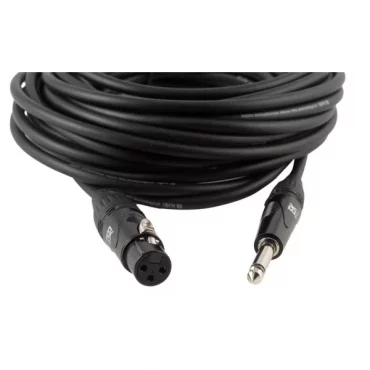 CABLE PARA MICRÓFONO JACK-XLR HEMBRA DE 9 METROS