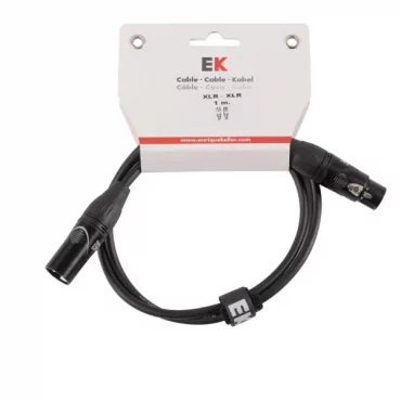 CABLE PARA MICRÓFONO XLR-XLR MACHO DE 9 METROS