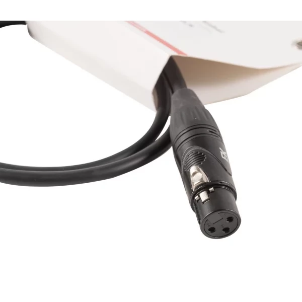 CABLE PARA MICRÓFONO XLR-XLR MACHO DE 9 METROS - Imagen 4