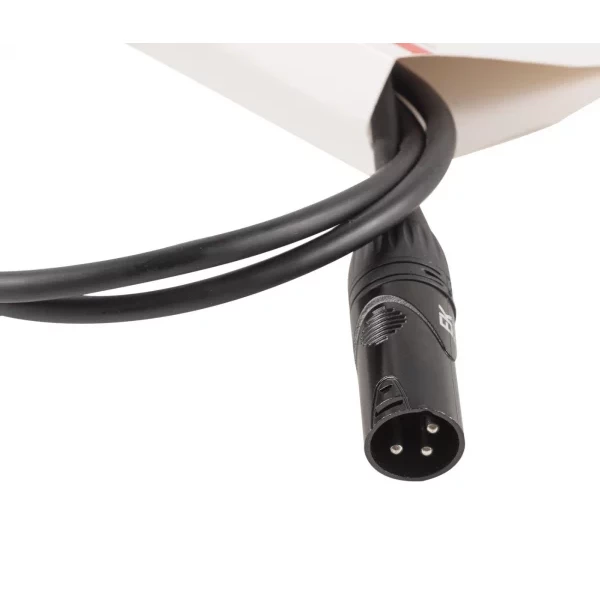 CABLE PARA MICRÓFONO XLR-XLR MACHO DE 9 METROS - Imagen 2