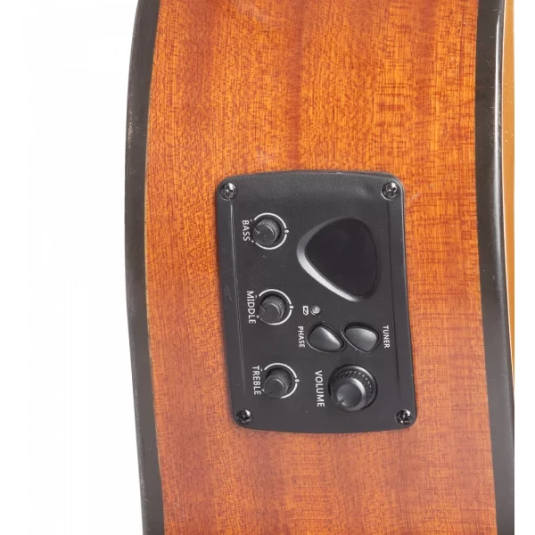 GUITARRA CLÁSICA ROCIO 30 ELECTRIFICADA CUTAWAY NATURAL - Imagen 4