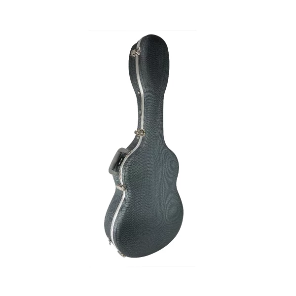 ESTUCHE EK PARA GUITARRA CLÁSICA DE ABS Y CARBONO GRIS