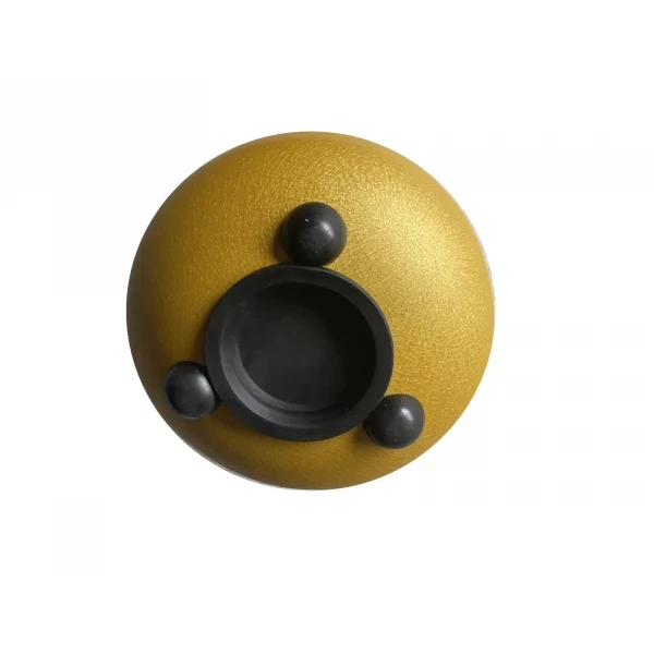 MINI TONGUE DRUM DE 6” - 8 NOTAS LOTUS DISPLAY DORADO - Imagen 3