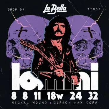 JUEGO DE CUERDAS PARA GUITARRA ELÉCTRICA LA BELLA TONY IOMMI 8-32