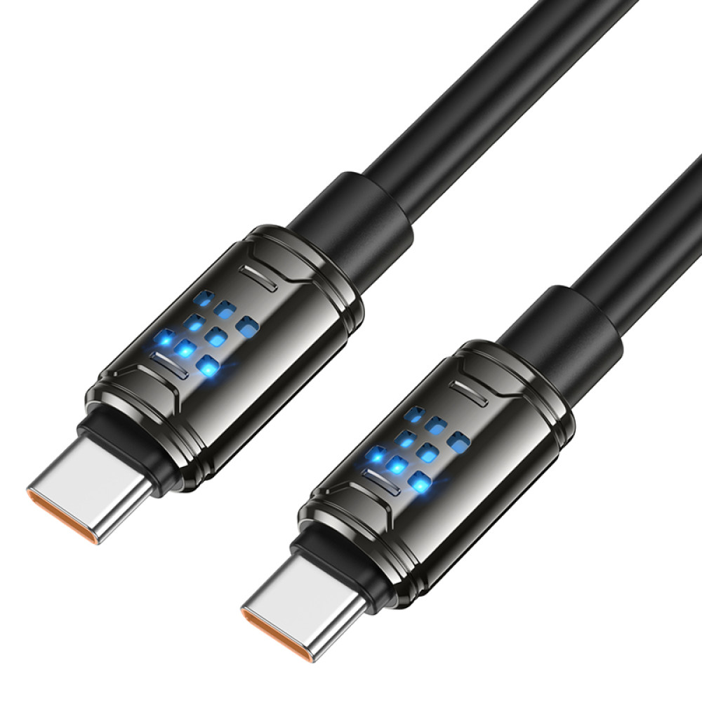 Cable Hoco U143 USB-C - USB-C PD 240W 1,2m y 6mm - Imagen 3