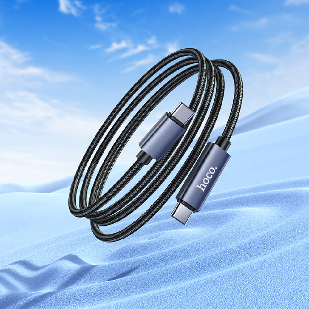 Cable Hoco X112 USB-C - USB-C PD 60W 1m con pantalla LED - Imagen 8