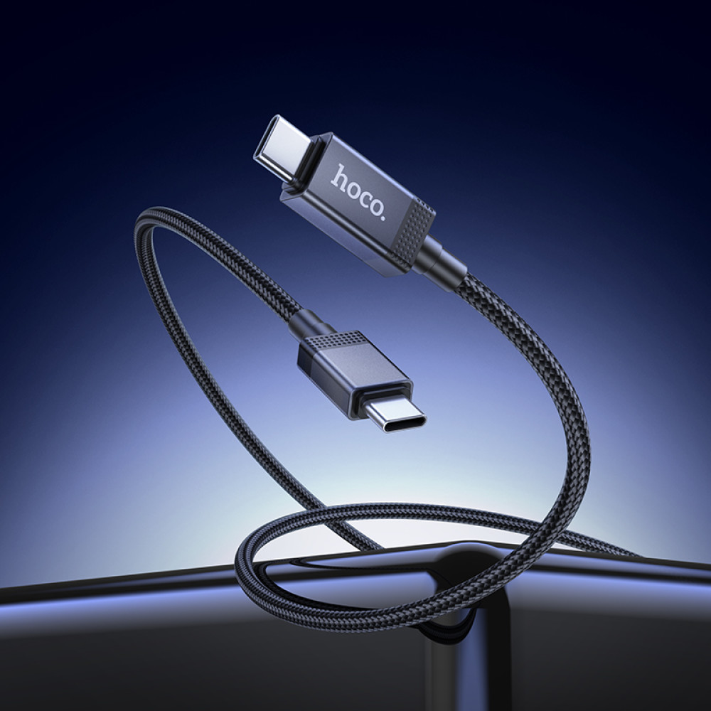 Cable Hoco X118 USB-C - USB-C PD 60W 1m con pantalla LED - Imagen 8