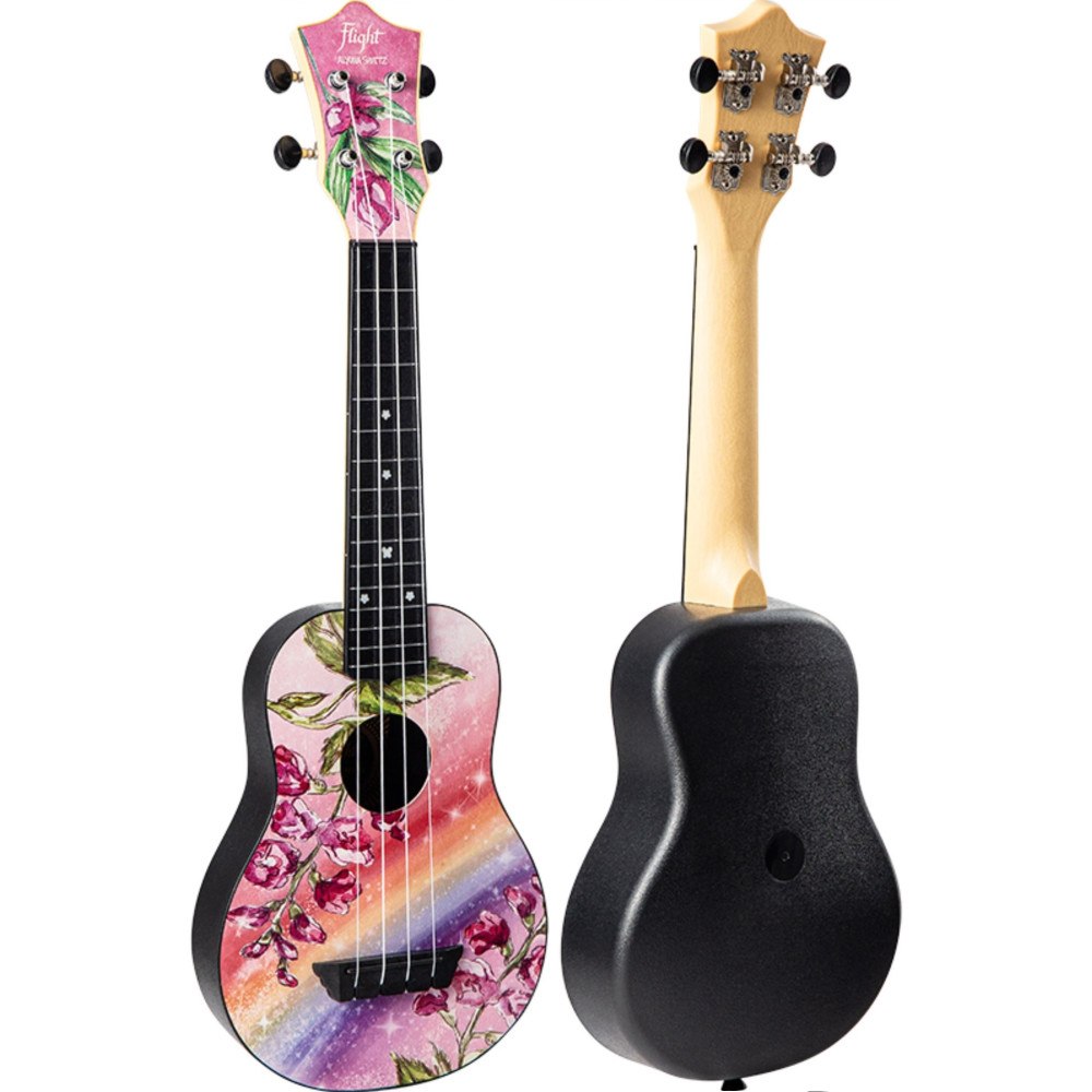 Ukelele Soprano Flight TUS-Alyona Shvetz Signature Travel - Imagen 2
