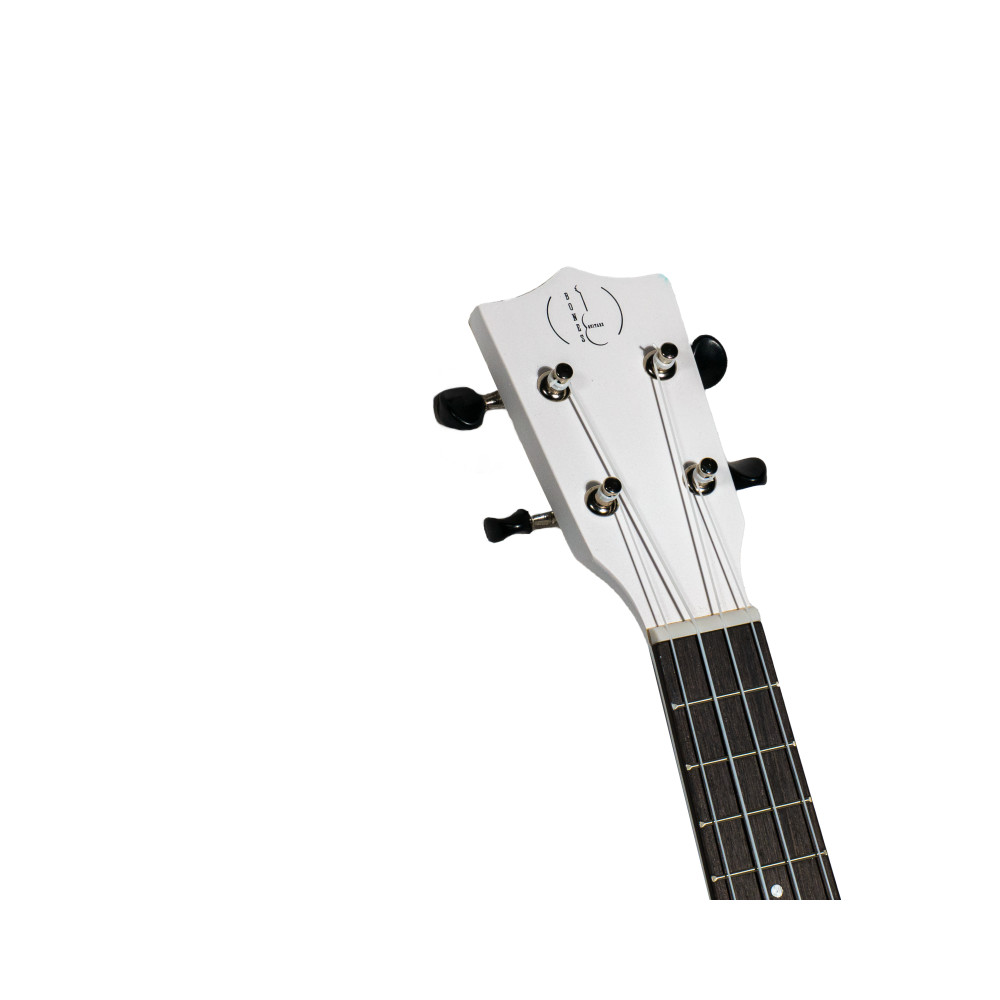 Ukelele Soprano Bones SP200S-WH Linden Blanco Satinado - Imagen 4