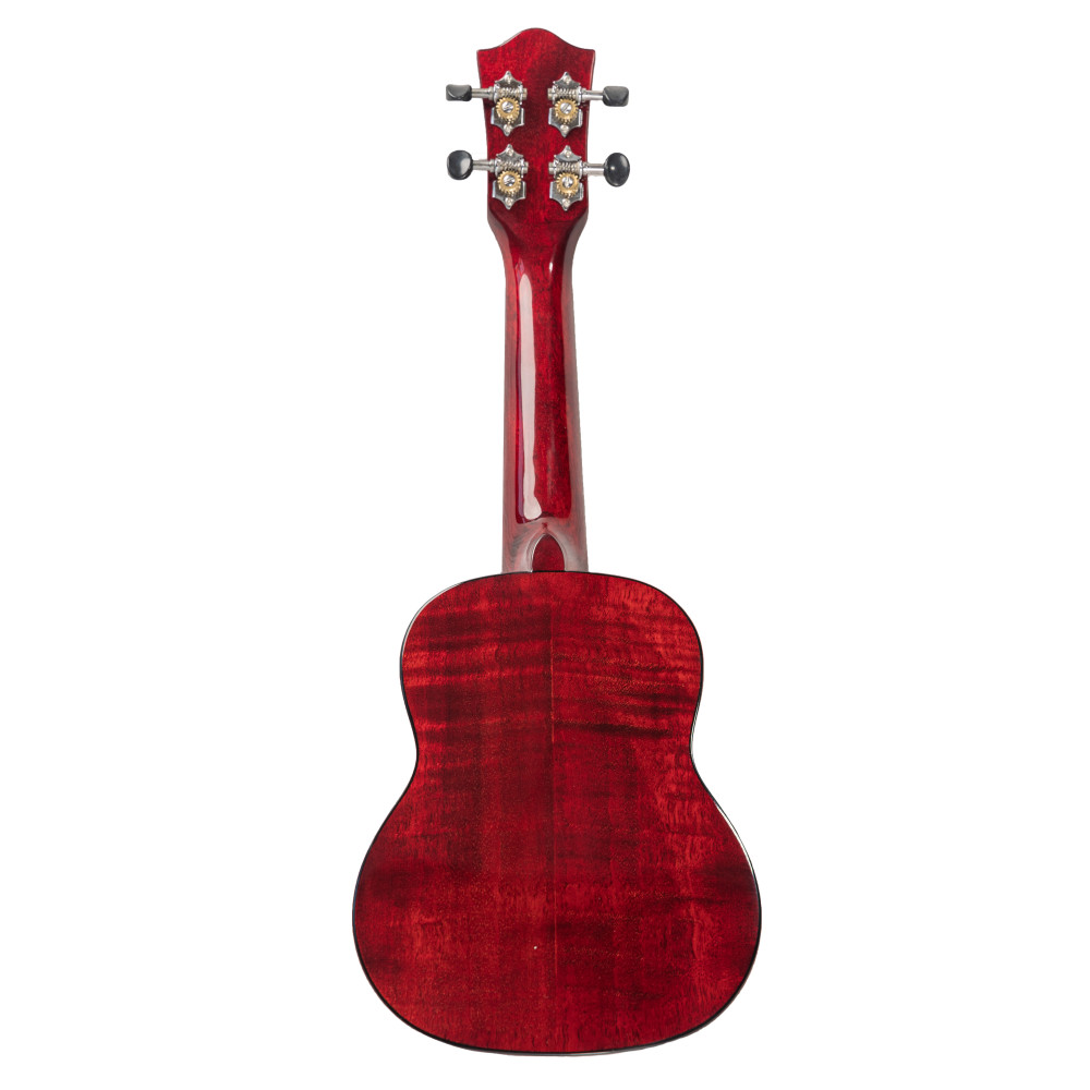 Ukelele Soprano Bones SP600S-RD Arce Rojo Brillo - Imagen 2
